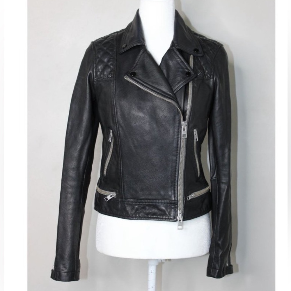 LIKE NEW ALL SAINTS LEATHER JACKET💗